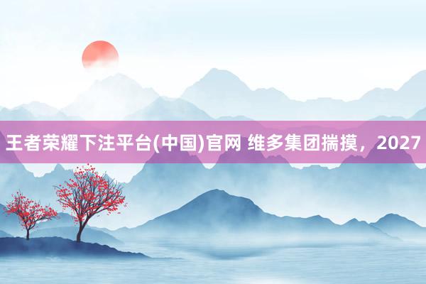 王者荣耀下注平台(中国)官网 维多集团揣摸，2027